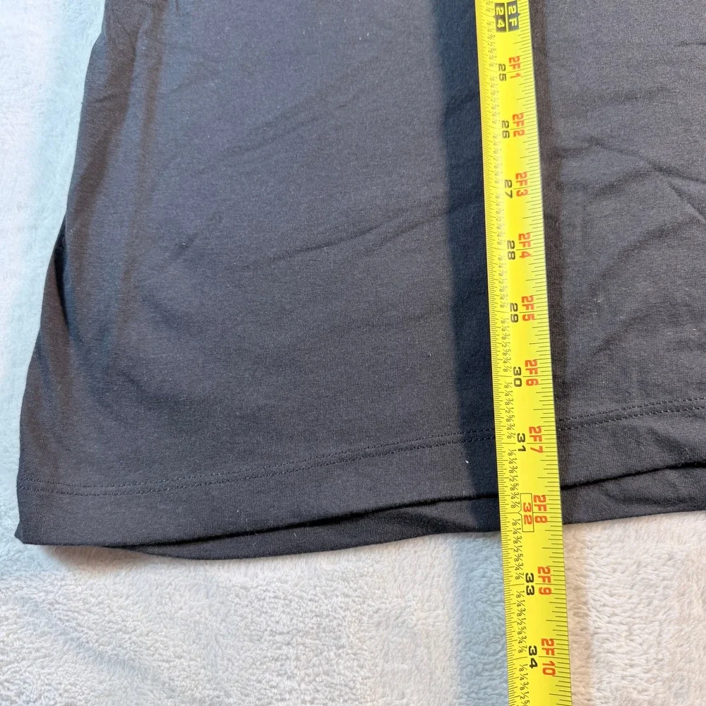 Nike Sportswear Outline Block Logo Men's T-Shirt Black Heather Size XXL New